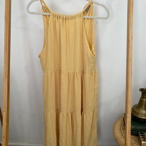 Target A New Day yellow mini dress size medium